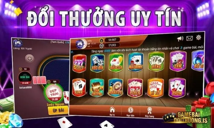 Cổng game bài đổi thưởng uy tín được cấp giấy phép hoạt động từ đơn vị nổi tiếng