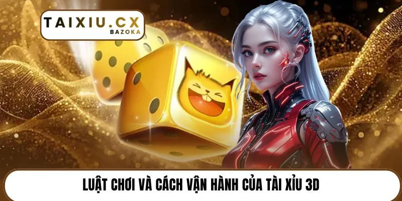 Luật chơi và cách vận hành của Tài xỉu 3D