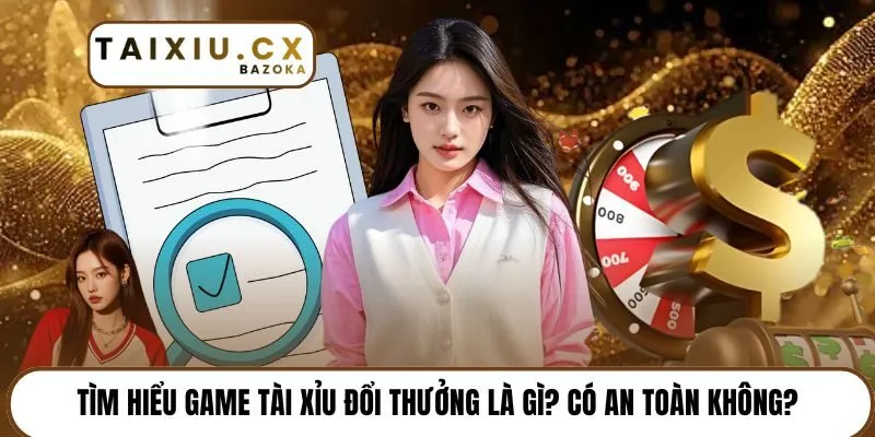 Tìm hiểu game tài xỉu đổi thưởng là gì? Có an toàn không?